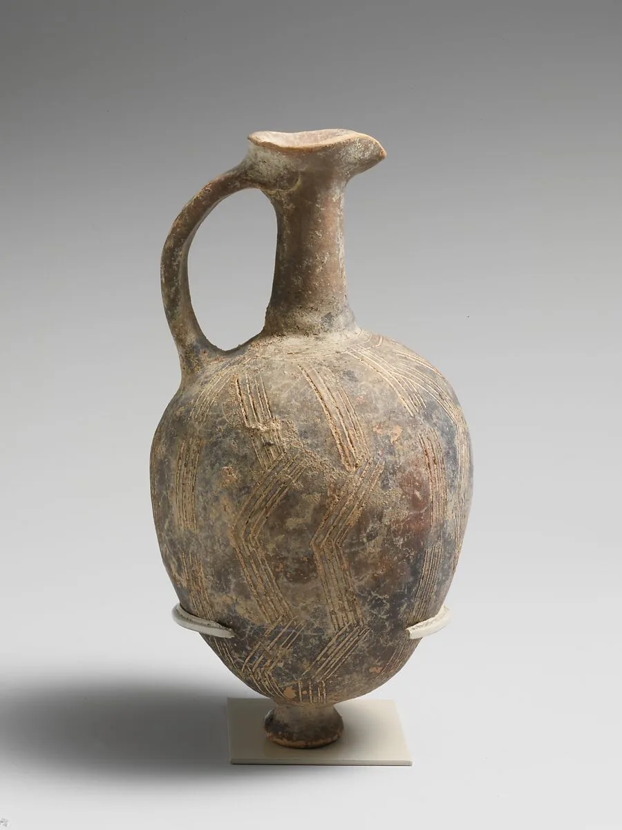 Terracotta jug — Unknown