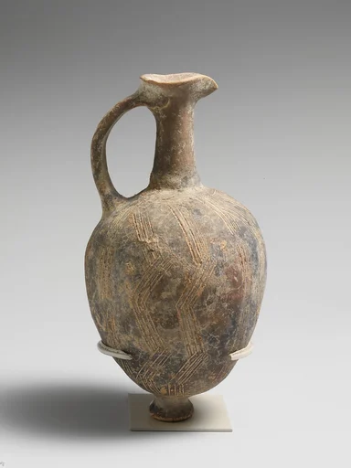 Terracotta jug