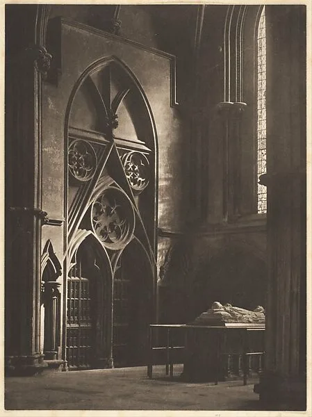 "In Sure and Certain Hope." York Minster — Frederick H. Evans