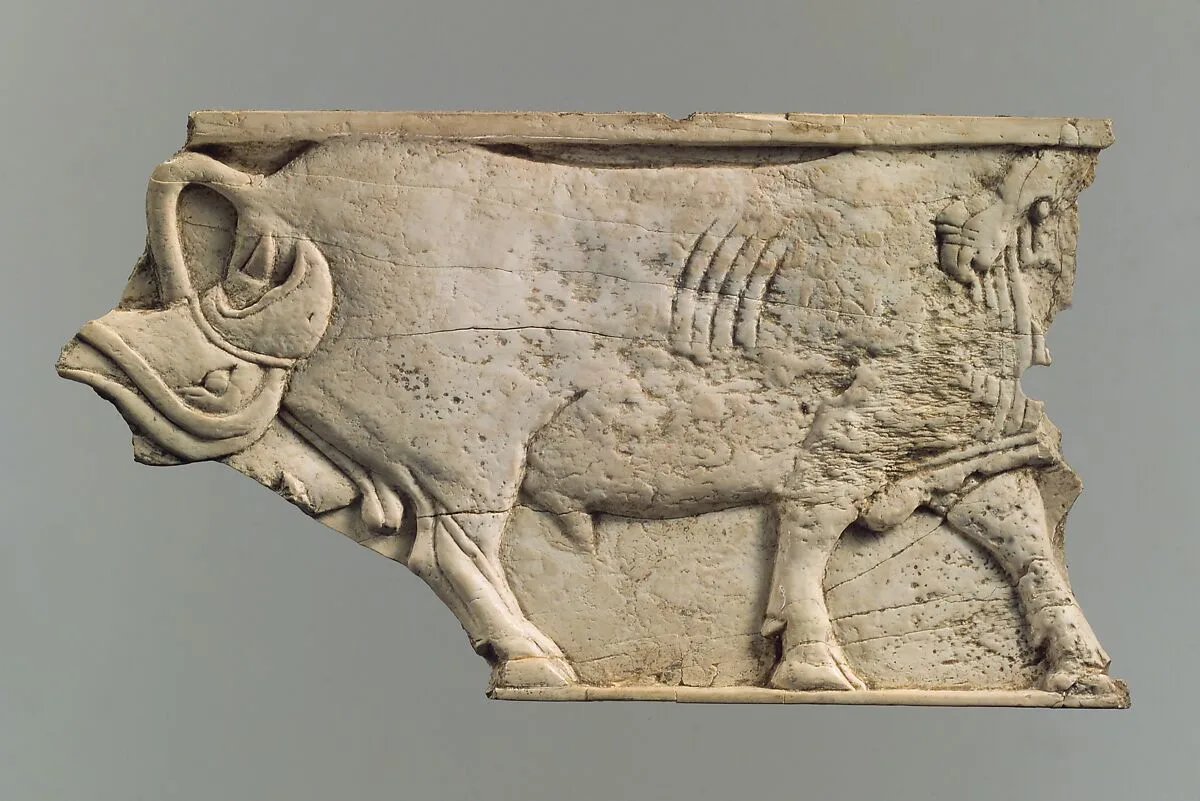 Plaque fragment — Unknown