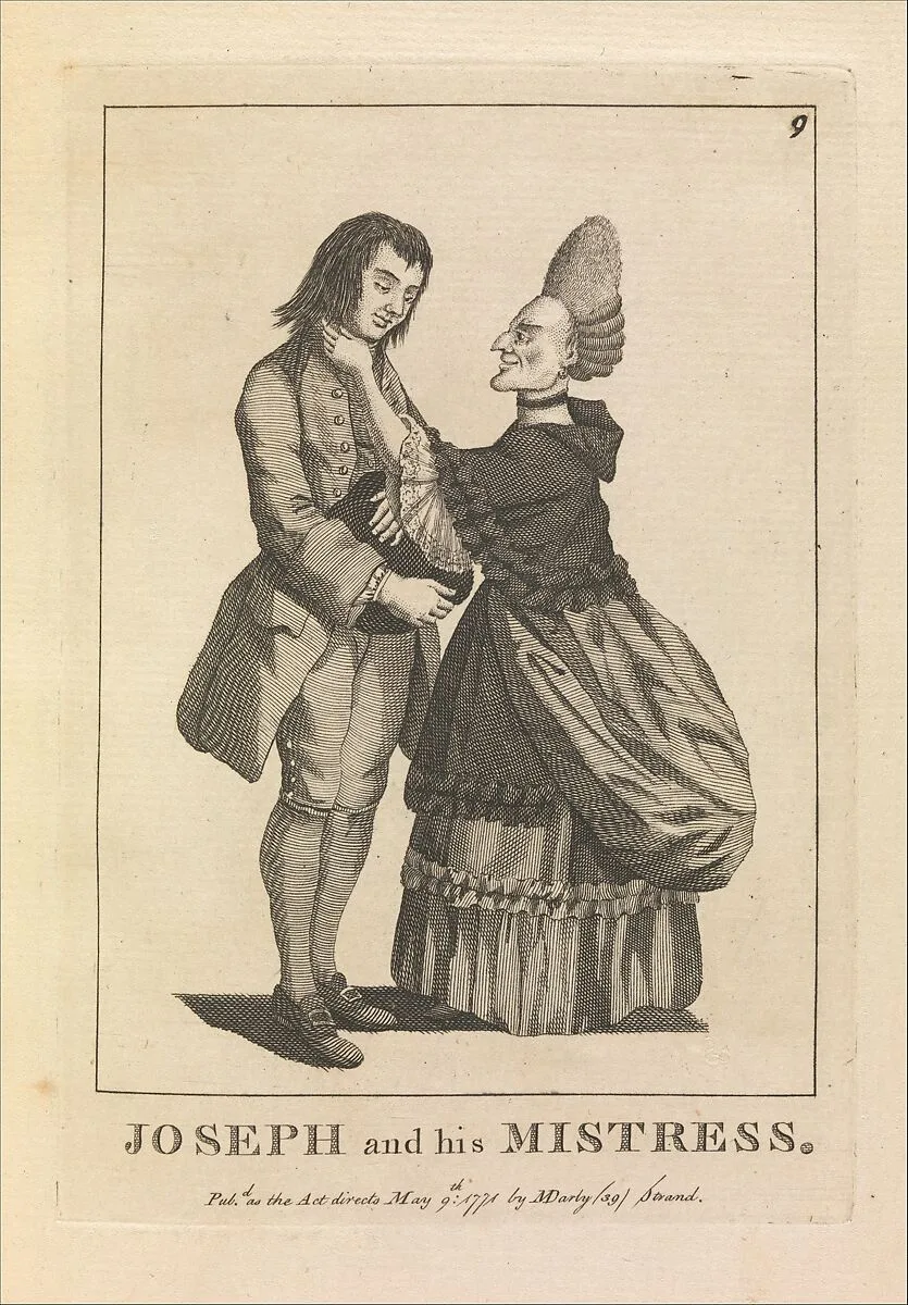 Joseph and His Mistress — Matthew Darly|Mary Darly