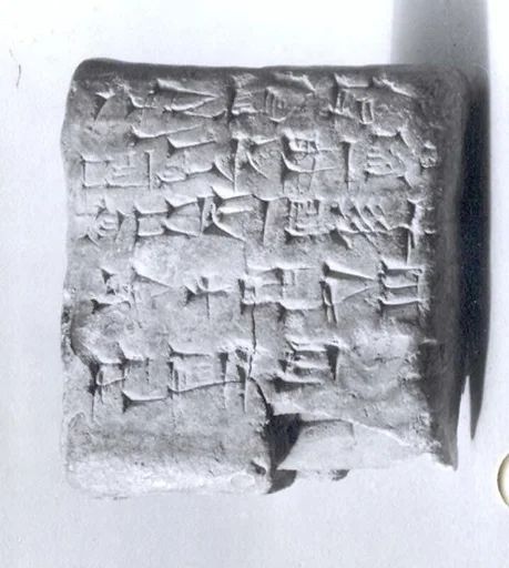 Cuneiform tablet: receipt of a goat