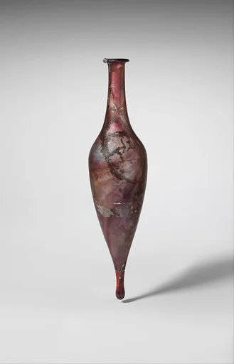Glass perfume bottle