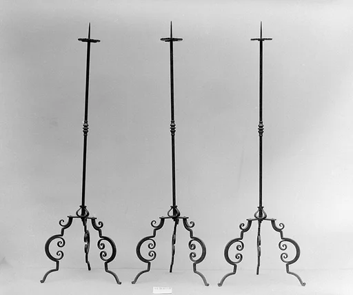 Set of six torchères