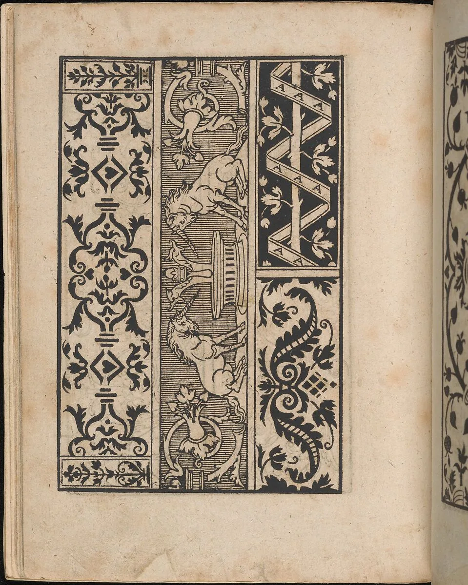 Ein new Modelbuch..., page 11 (verso) — Johann Schönsperger the Younger