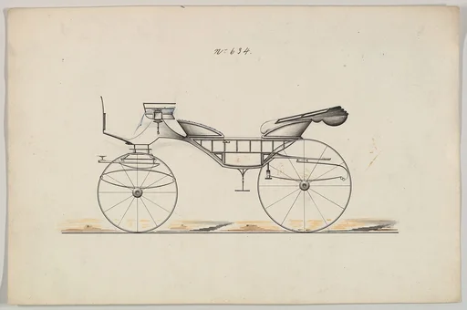 Design for Vis-à-vis, no. 634