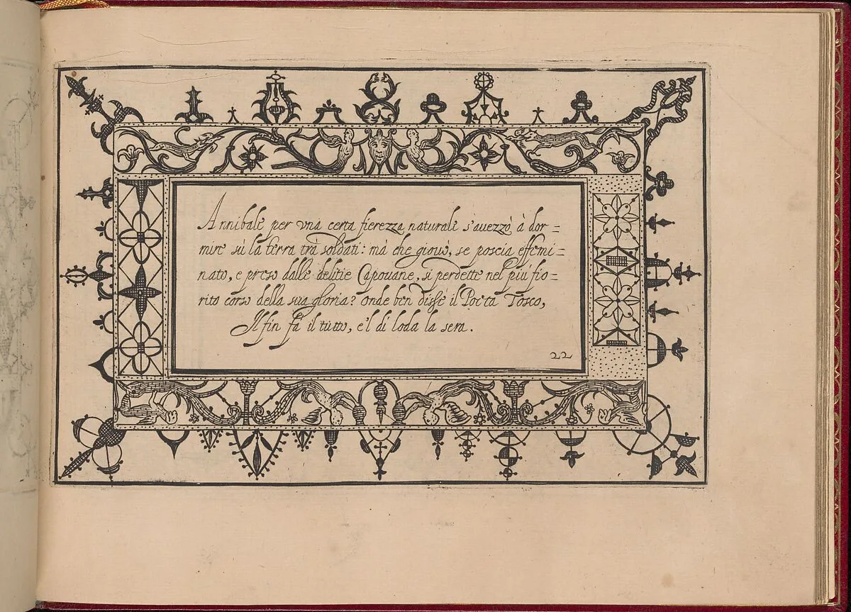 Ghirlanda: Di sei vaghi fiori scielti da piu famosi Giardini d'Italia, page 30 (recto) — Pietro Paulo Tozzi|Libraria del Giesu