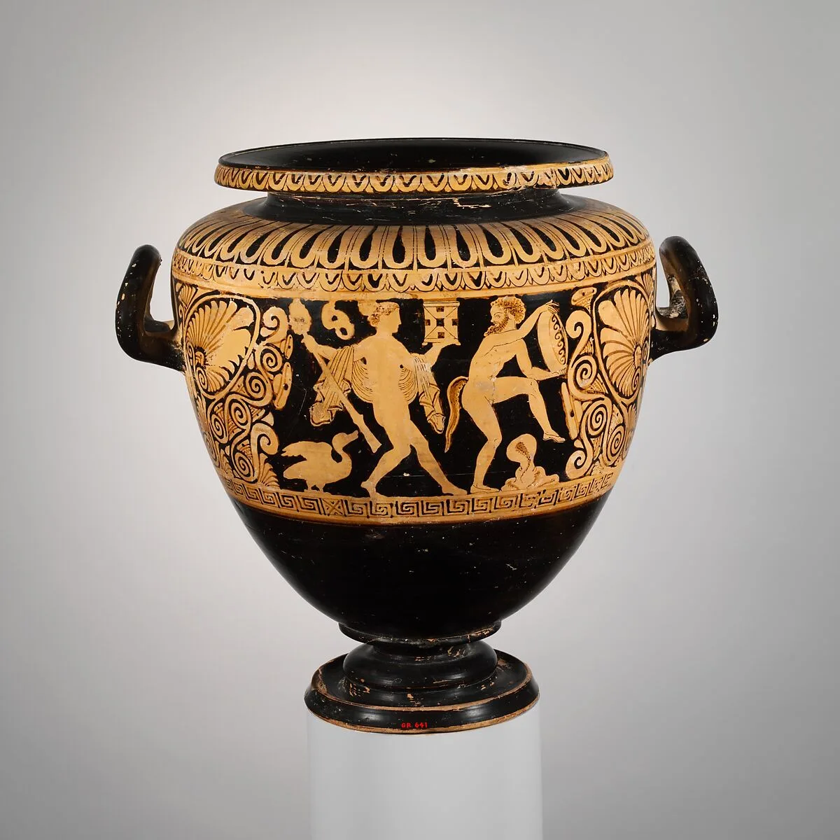 Terracotta stamnos (jar) — Captives Group