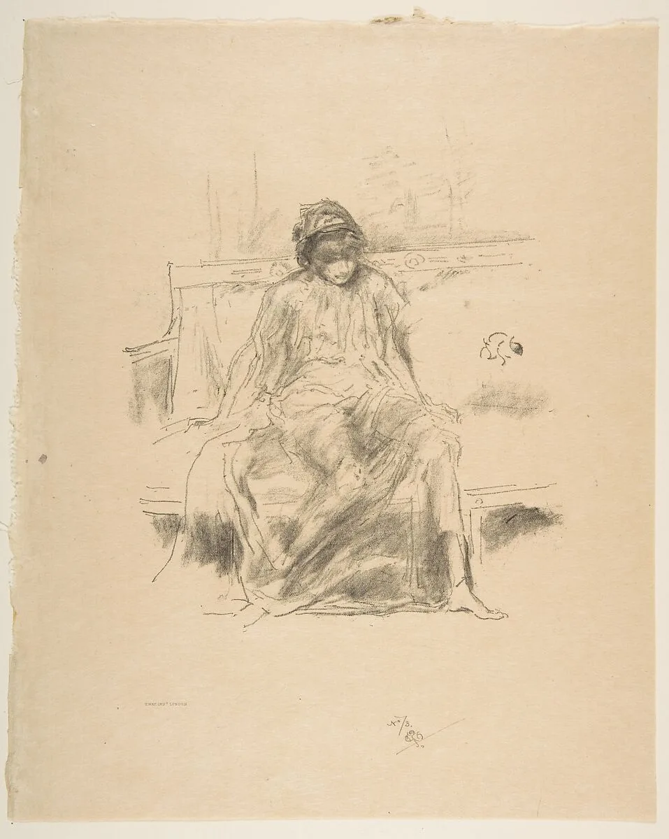 The Draped Figure Seated — James McNeill Whistler|Thomas Way|André Marty
