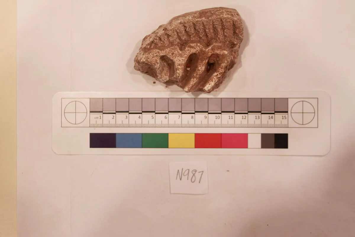 Stucco Fragment — Unknown