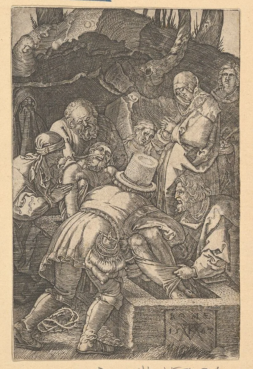 The Entombment — Mario Cartaro|Albrecht Dürer