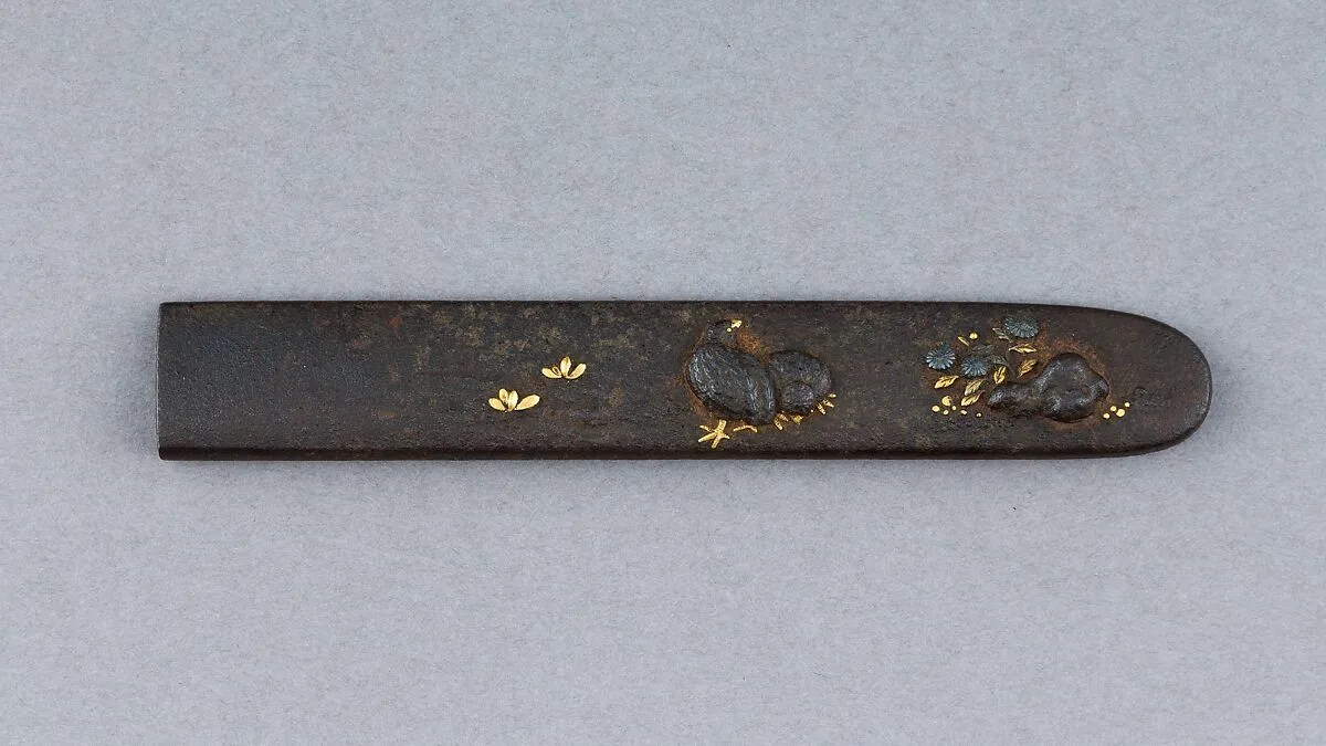 Knife Handle (Kozuka) — Unknown