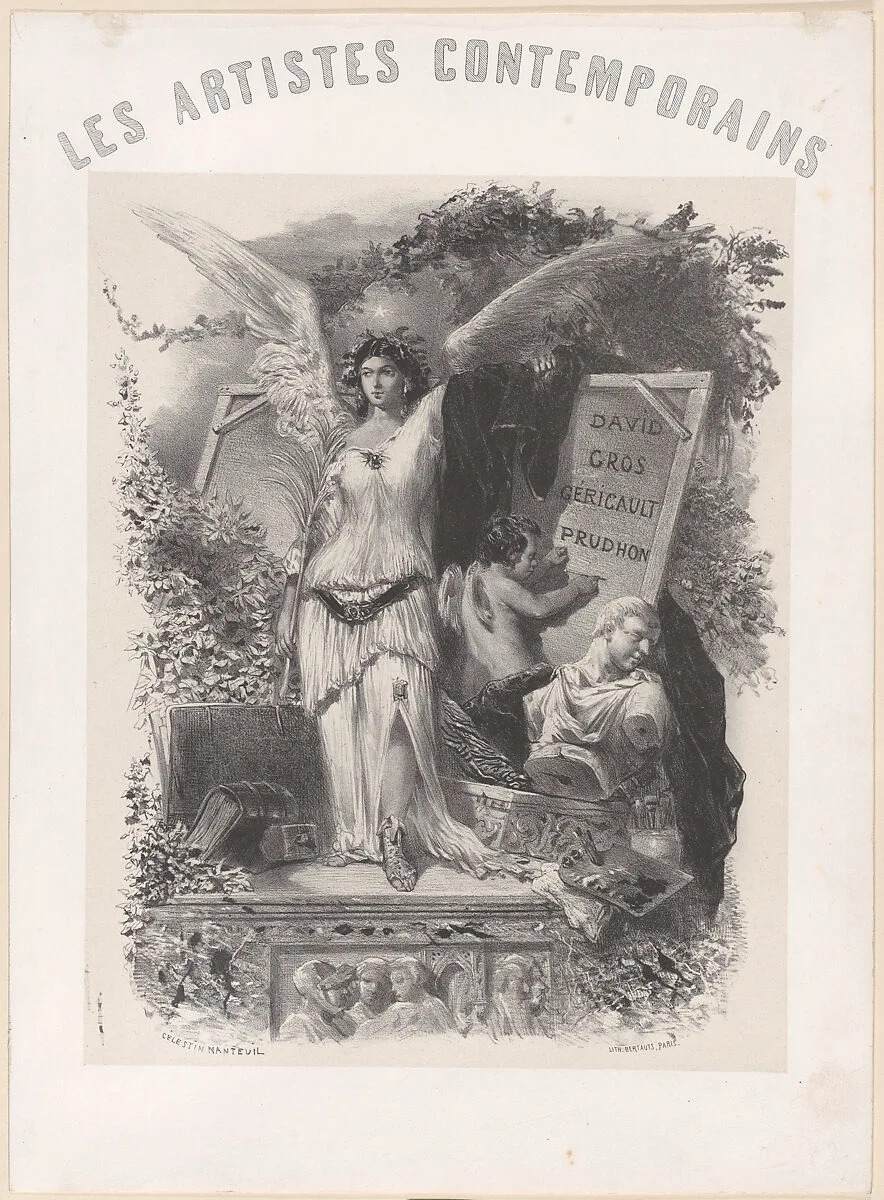 Les Artistes Contemporains (Contemporary Artists) — Bertauts, P. Cadet, Paris|Célestin Nanteuil