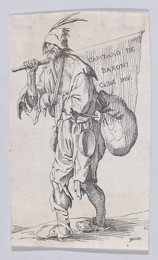 Reverse Copy of the Frontispiece, from "Les Gueux suite appelée aussi Les Mendiants, Les Baroni, ou Les Barons" (The Beggars, also called the Barons)