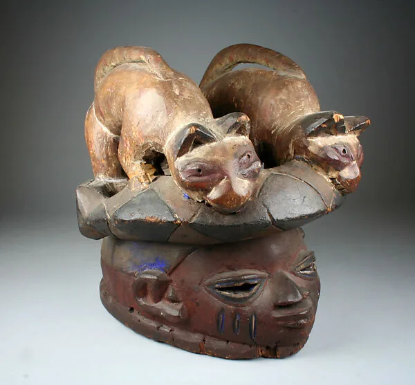 Helmet Mask (Gelede) — Unknown