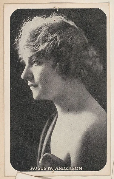 Augusta Anderson from Kromo Gravure "Leading Moving Picture Stars" (W623) — Kromo Gravure Photo Company, Detroit, Michigan