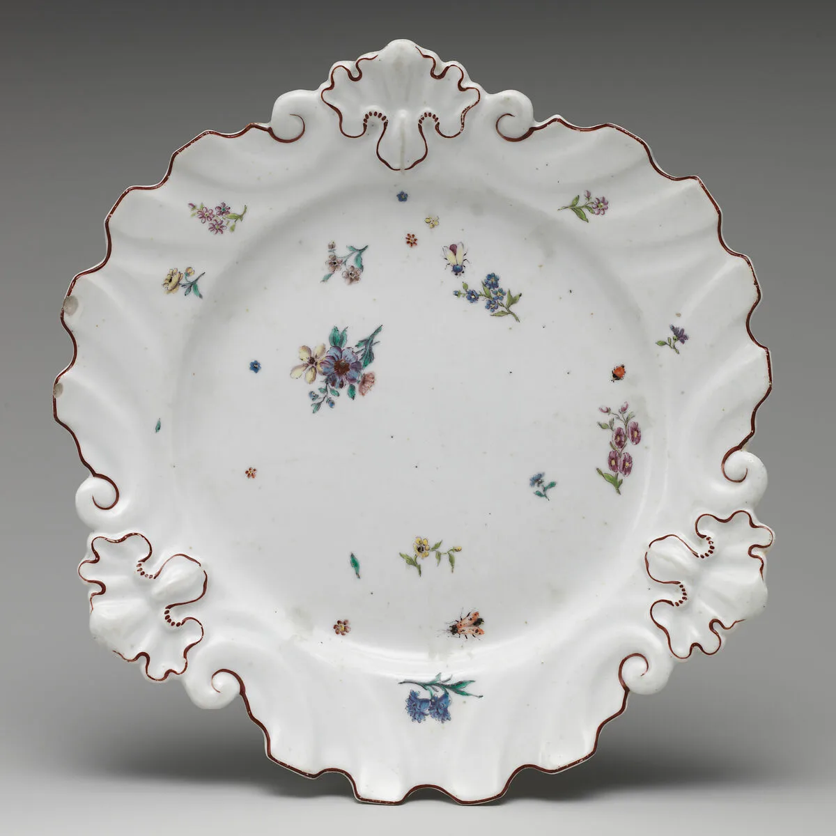 Plate — Chelsea Porcelain Manufactory