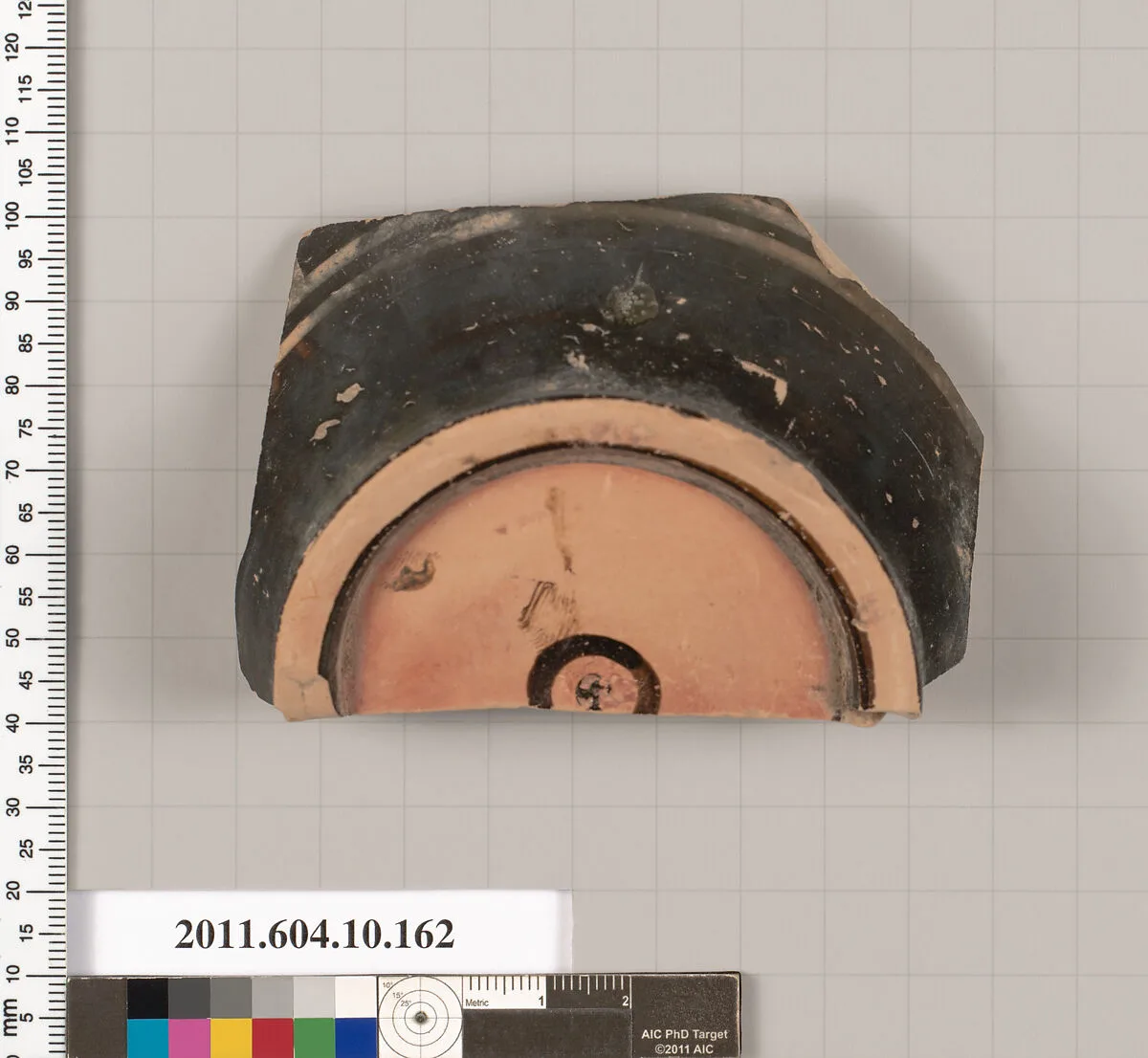 Terracotta fragment of a skyphos (deep drinking cup) — Unknown