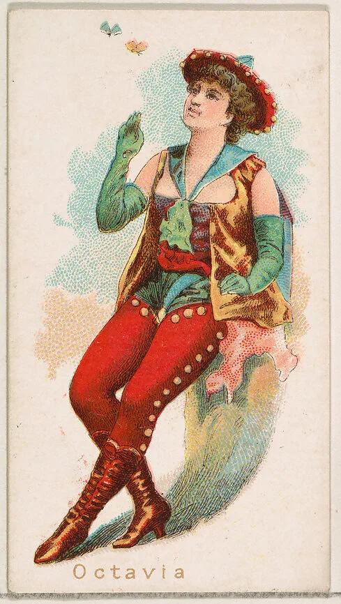 Octavia, from the Ballet Queens series (N182) issued by Wm. S. Kimball & Co. — William S. Kimball & Company