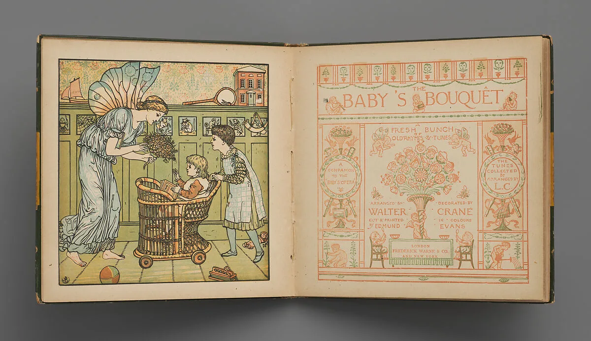 The Baby's Bouquet, A Fresh Bunch of Rhymes and Tunes — Walter Crane|Edmund Evans|Frederick Warne & Co.|Lucy Crane