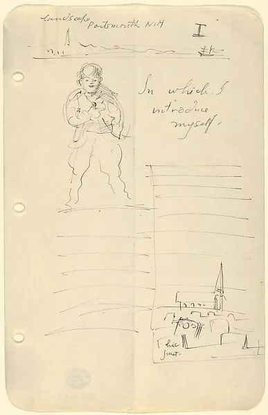 Sketches for The Story of a Bad Boy — Reginald Marsh