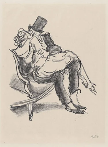 Eysoldt as Lulu and Krauss as Schigolch