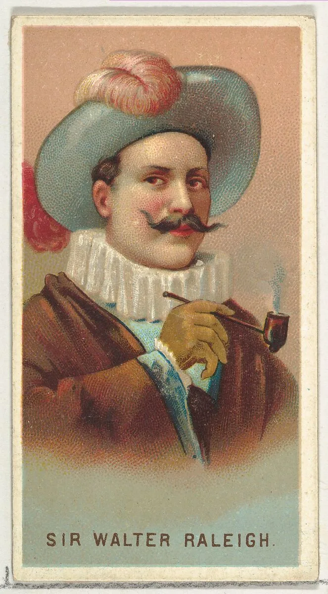 Sir Walter Raleigh, from World's Smokers series (N33) for Allen & Ginter Cigarettes — Allen & Ginter