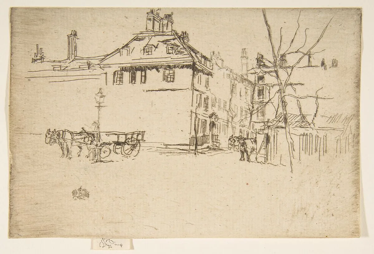 Temple (The Temple) — James McNeill Whistler