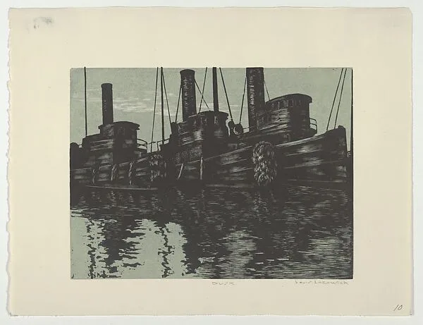Dusk — Louis Lozowick|WPA