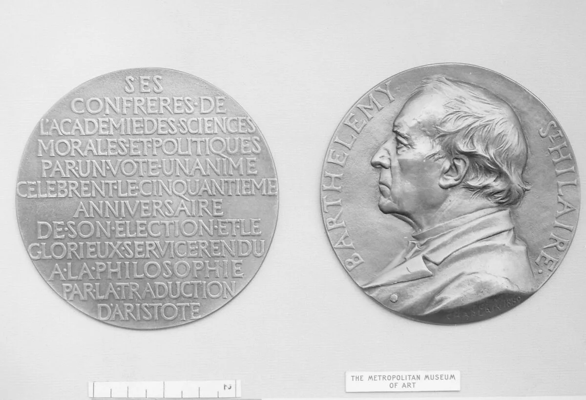 In honor of Jules Barthélemy Saint Hilaire — Jules-Clément Chaplain