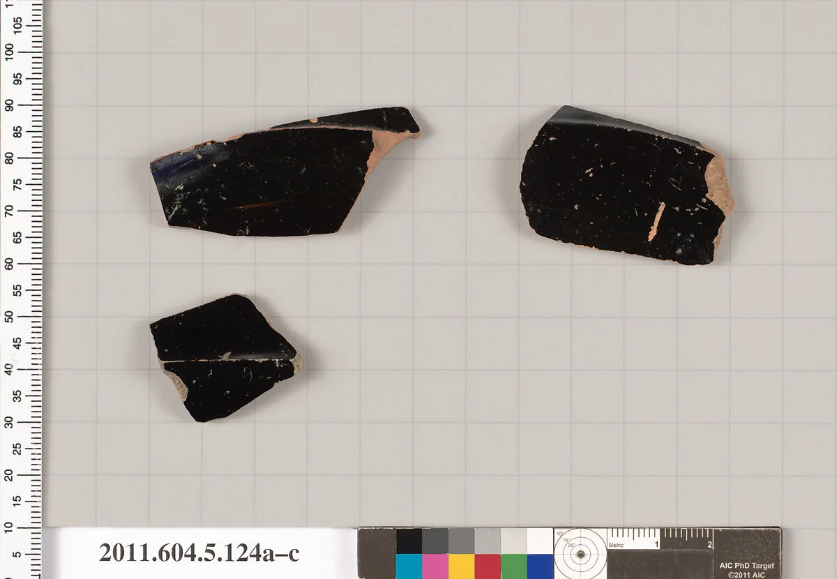 Terracotta fragments of stemless kylikes (drinking cups)? — Unknown