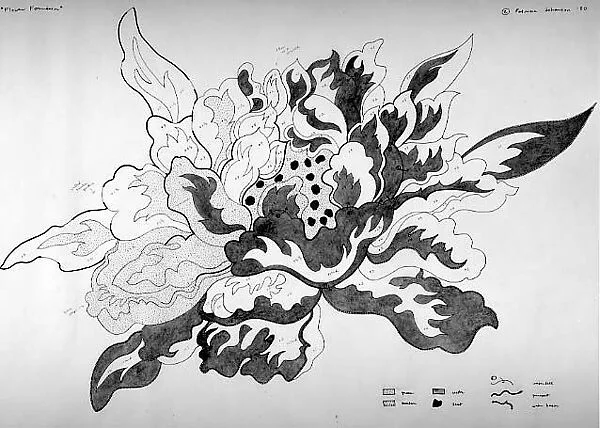 Study for "Flower Fountain" — Patricia Johanson