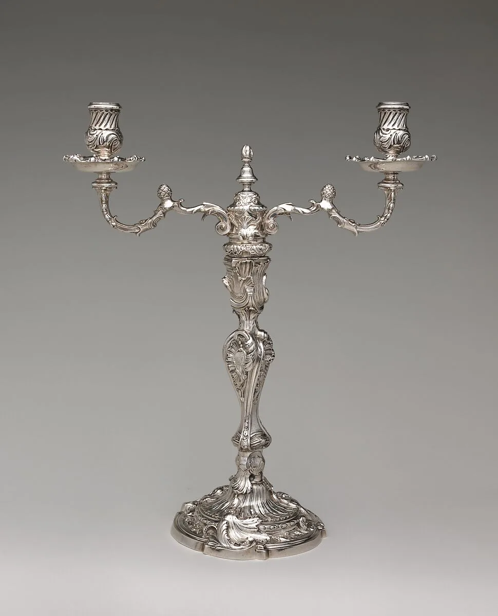 Candelabrum (one of a pair) — David Willaume II