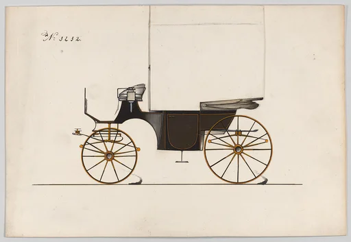 Design for Landaulet, no. 3232