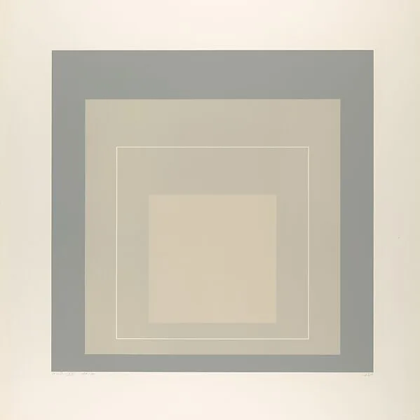 White Line Squares XIV (Series I) — Josef Albers|Gemini G.E.L.