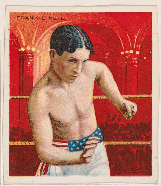 Frankie Neil, Boxing, from Mecca & Hassan Champion Athlete and Prize Fighter collection, 1910 — Mecca Cigarettes