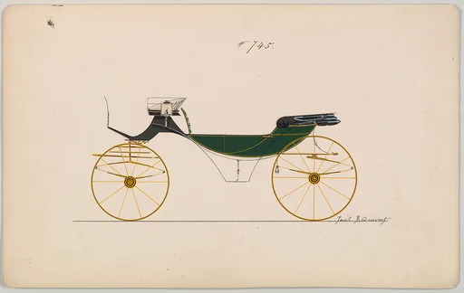 Design for Vis-à-vis/ Caleche, no. 745