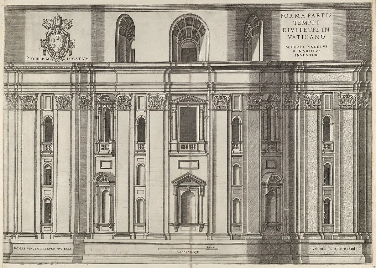 Speculum Romanae Magnificentiae: St. Peter's — Vincenzo Luchino