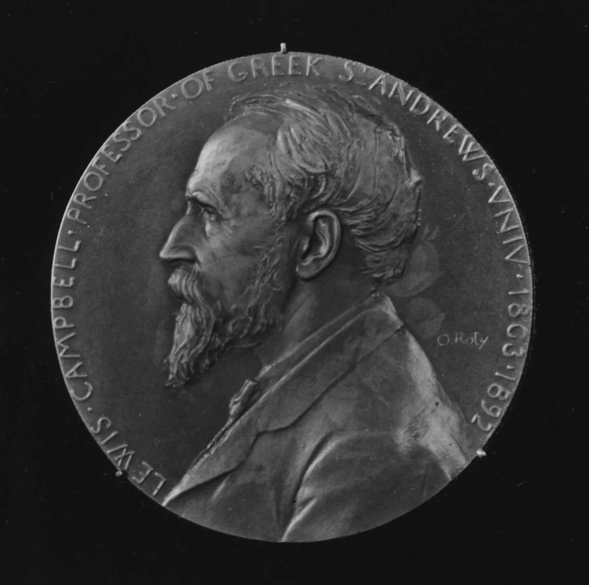 In Honor of Lewis Campbell, Classical Scholar, Greek Professor, St. Andrews, N.B. (1830–1908) — Louis-Oscar Roty