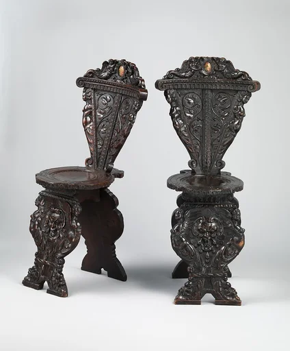 Sgabello (one of a pair)