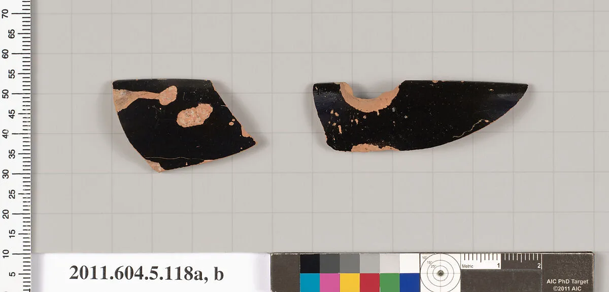 Terracotta rim fragments of stemless kylikes (drinking cups)? — Unknown