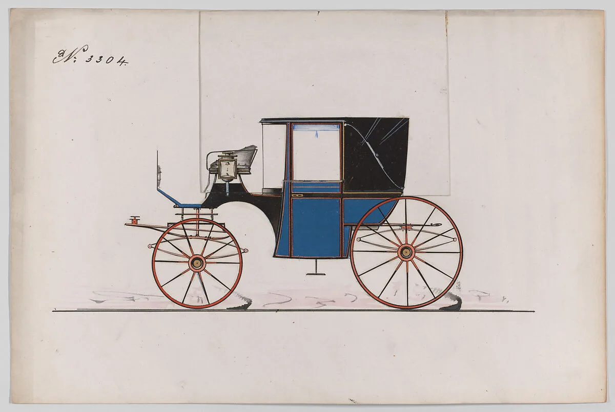 Design for Landaulet, no. 3304 — Brewster & Co.