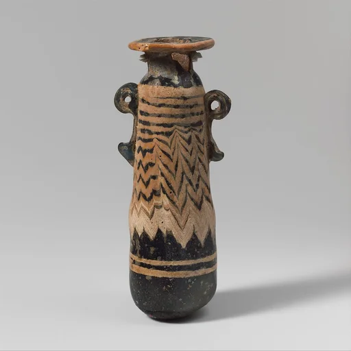 Glass alabastron (perfume bottle)