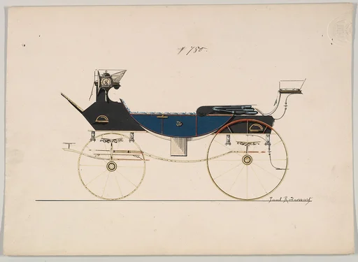 Caleche with Drag Front #780
