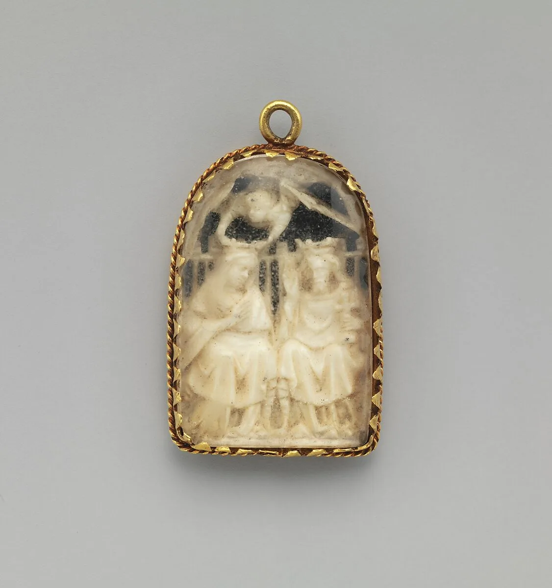 Pendant with the Coronation of the Virgin — Unknown