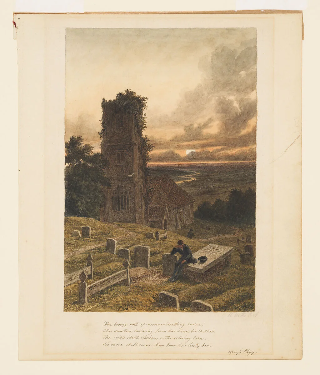 Gray’s "Elegy Written in a Country Churchyard" — Robert Hills|Thomas Gray