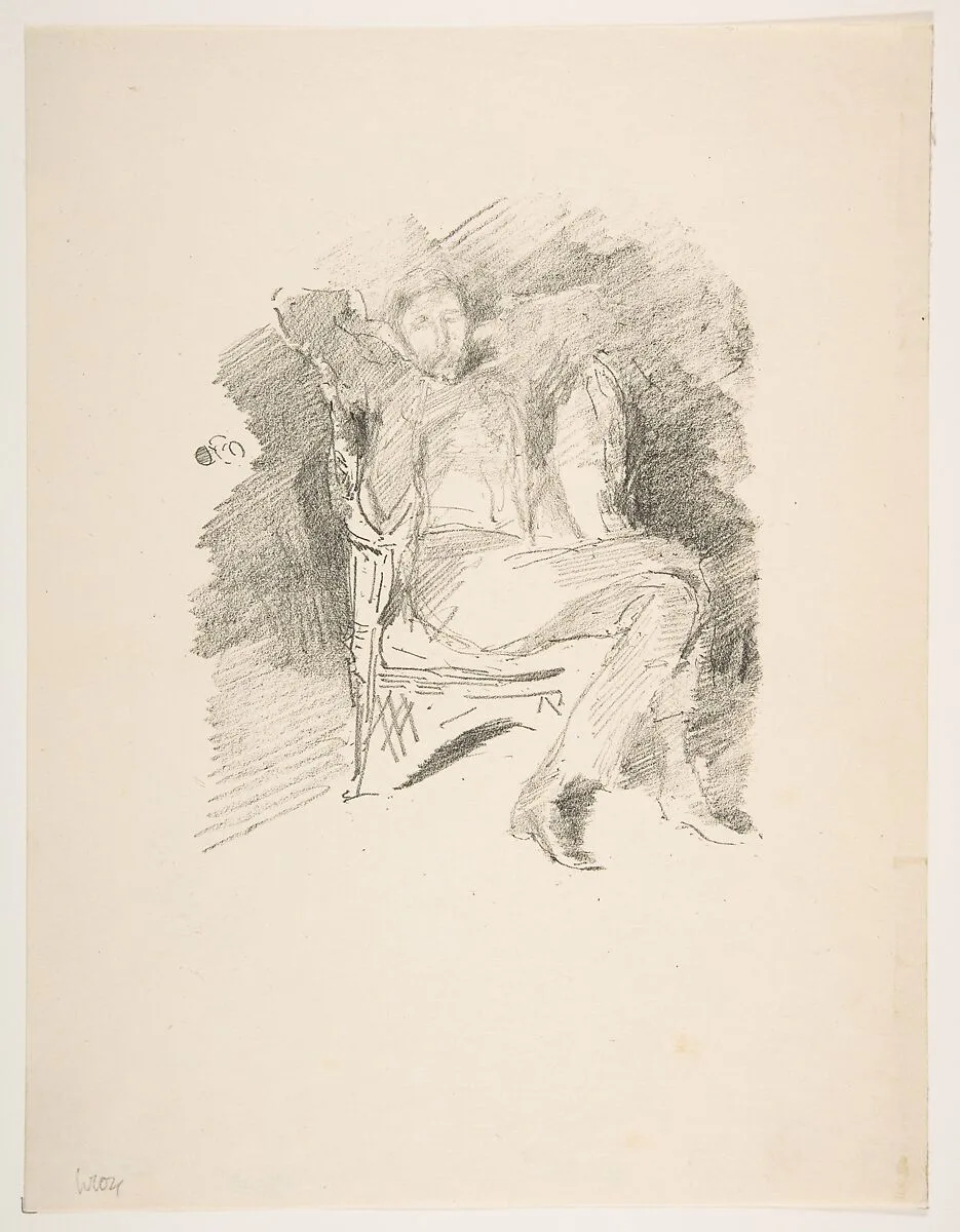 Firelight – Joseph Pennell, No. 1 — James McNeill Whistler