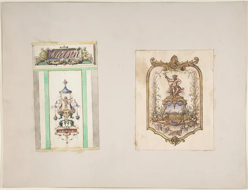 Two Designs for Ornamental Panels