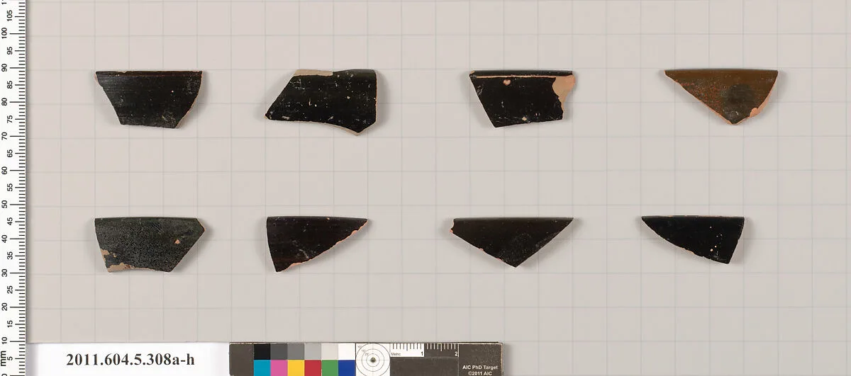 Terracotta rim fragments of kylikes (drinking cups) — Unknown