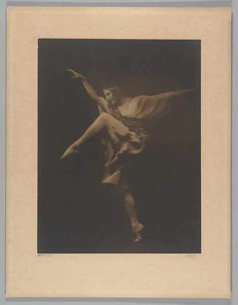 Anna Pavlova in Reveil de Flore — Arnold Genthe